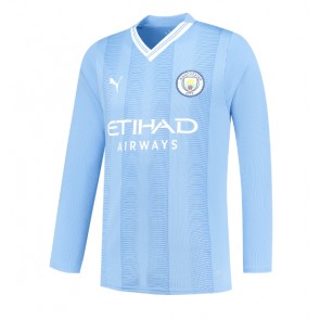 Manchester City Domaci Dres 2023-24 Dugim Rukavima